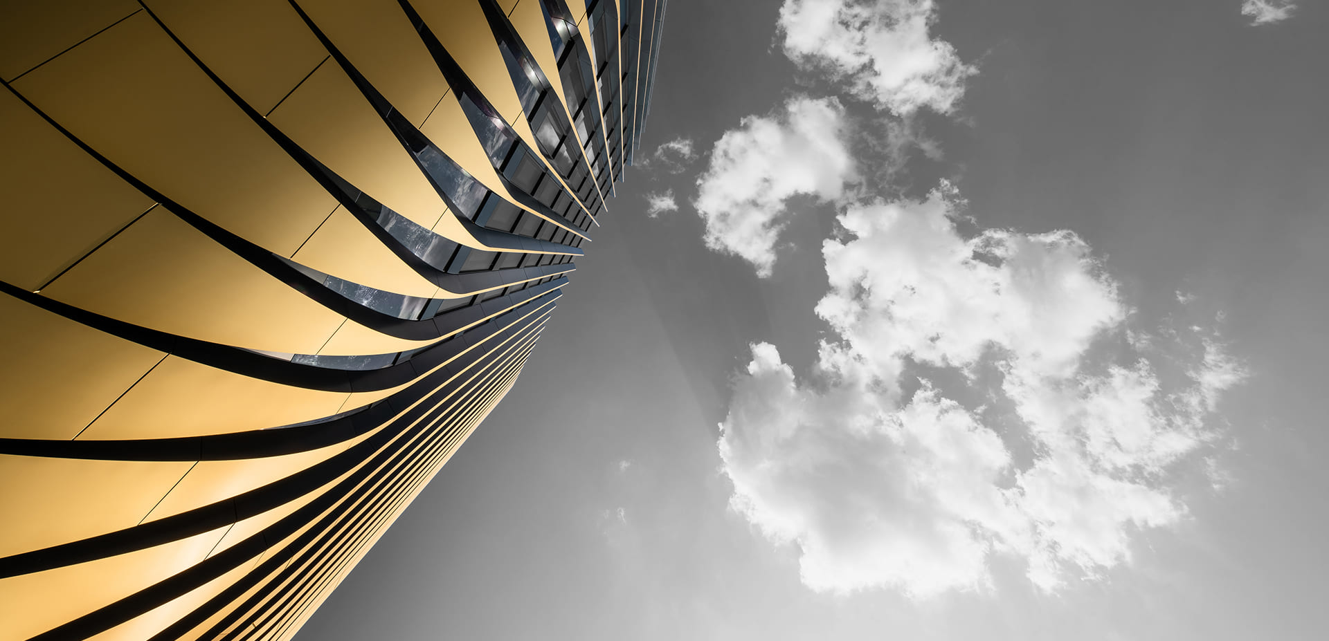 Modern architecture building